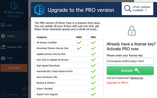 Driver Easy Pro 5.7.4 Crack + License Key 2023 Free Download