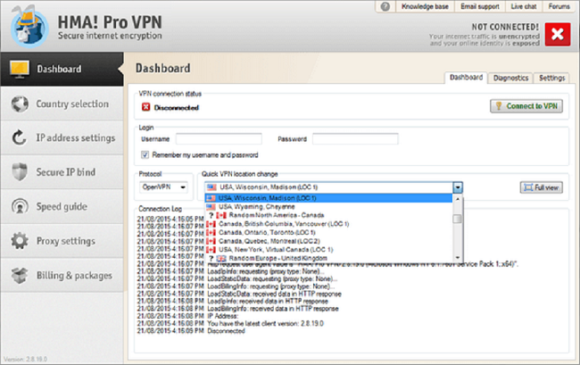 HMA Pro VPN 6.1.259.0 Crack + License Key 2023 Free Download